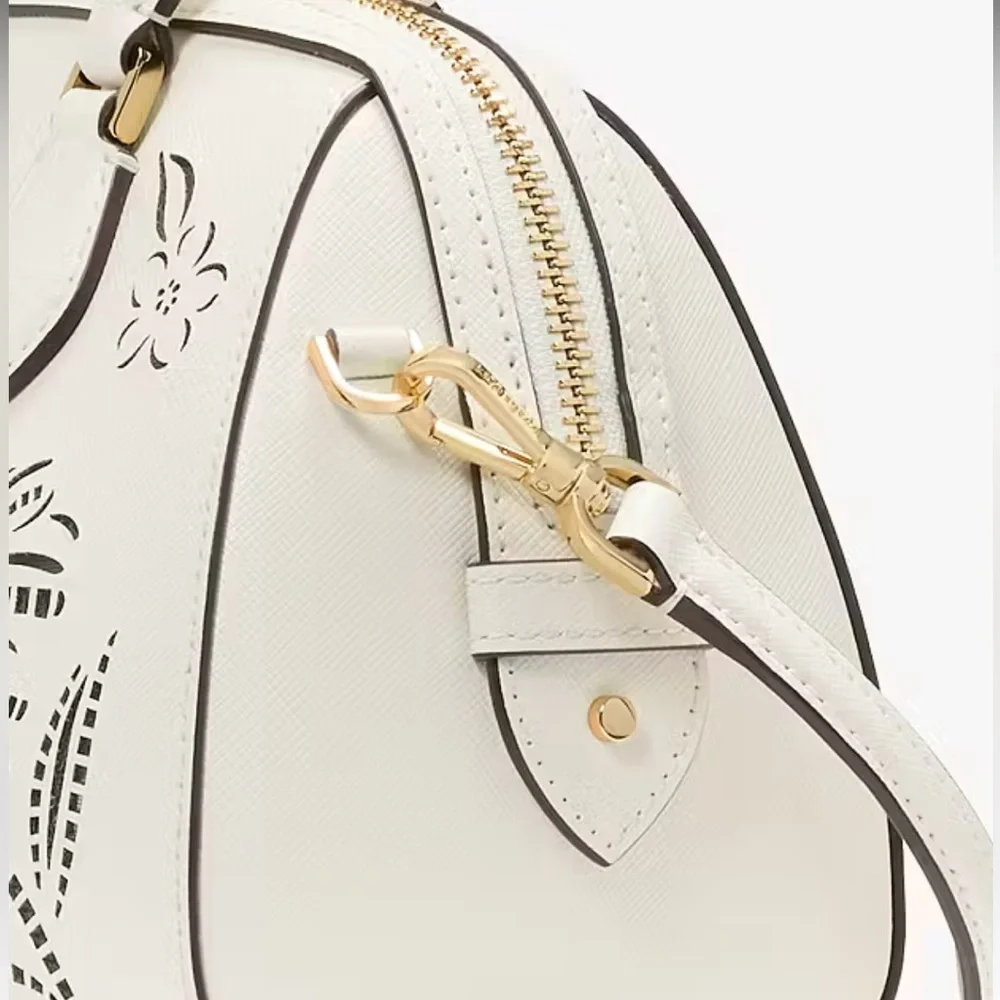 Kate Spade Madison Perforated Small Dolly Duffel crossbody handbag KL035 - Picture 14 of 15